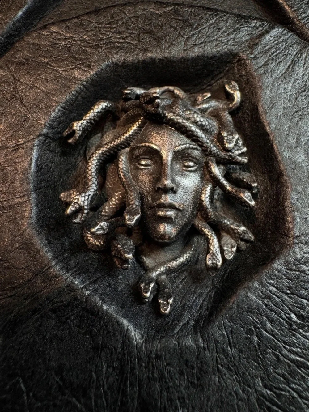 Handcrafted Medusa Grimoire Journal | Mexican Artisan